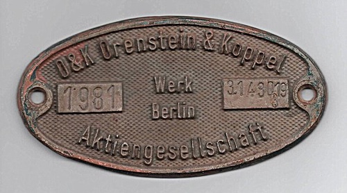 Orenstein&Koppel AG   -    702