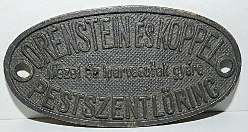 Orenstein&Koppel-Ungarn   -   711